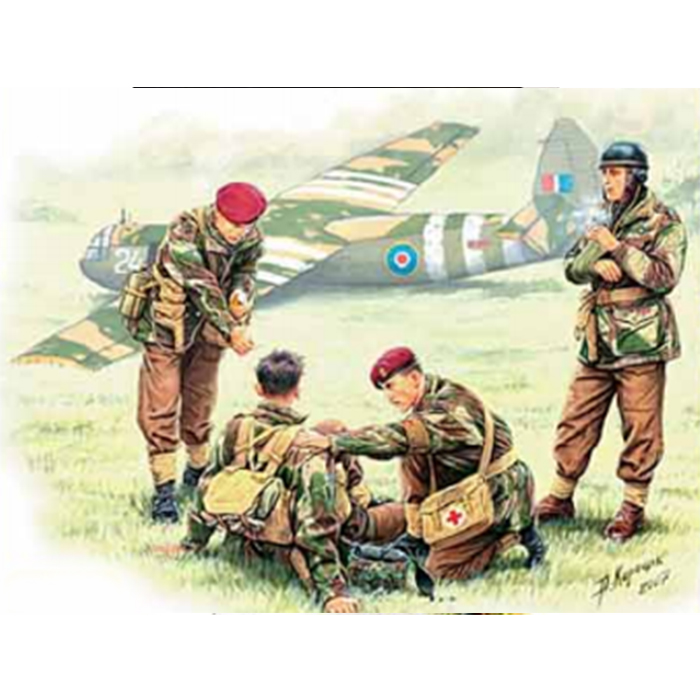 MASTER BOX 1/35 figure "British paratroopers, 1944. Kit 2"
